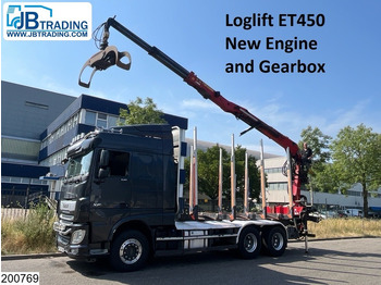 Log truck DAF XF 530