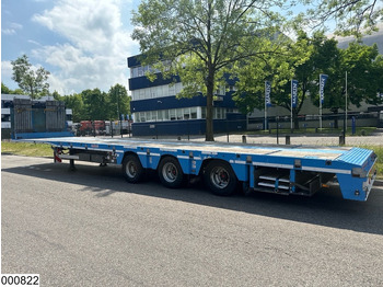 Dropside/ Flatbed semi-trailer Nooteboom open laadbak 48.000 KG, 19,9 mtr, Steering axle: picture 3