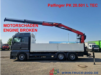 Dropside/ Flatbed truck MAN TGX 26.500