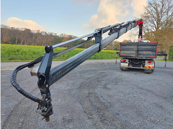 Tipper, Crane truck MAN Tridem 8x4 Euro6 Kipper Kraan Fassi F365: picture 4