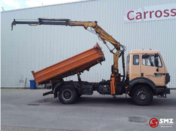 Tipper, Crane truck Mercedes-Benz SK 1824: picture 4