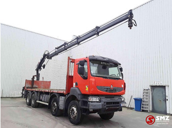 Dropside/ Flatbed truck RENAULT Kerax 410