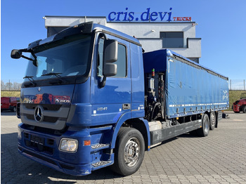 Curtainsider truck MERCEDES-BENZ