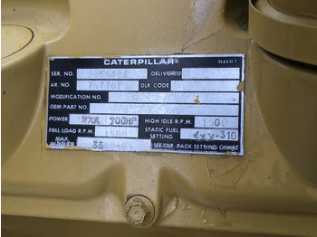 Generator set Caterpillar 3412 PC 38S GENERATOR 625KVA USED: picture 5