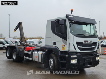 Hook lift truck Iveco Stralis 460 6X2 20tons Marrel hooklift Lift Axle ACC Euro 6: picture 3