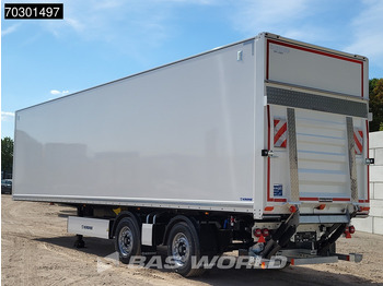 New Closed box semi-trailer Krone SZ City NEW Lift+Lenkachse Tail Lift: picture 2