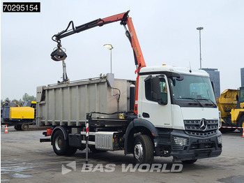 Tipper, Crane truck Mercedes-Benz Actros 1833 4X2 Palfinger PK7.501 SLD Kran Crane 17m3 tipper Big-Axle Euro 6: picture 3