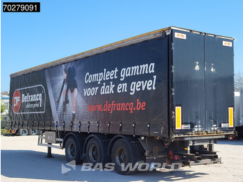 Curtainsider semi-trailer Pacton TPD 339 1xLift+2xLenkachse Kooiaap: picture 2
