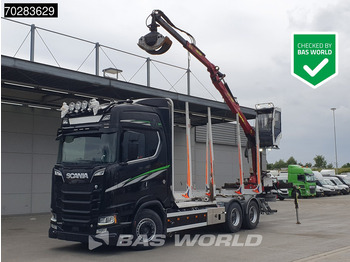 Log truck SCANIA S 650
