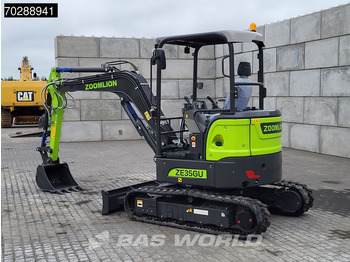 New Mini excavator Zoomlion ZE35 GU FACTORY WARRANTY – CE CERTIFIED: picture 3