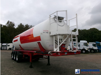 Tank semi-trailer Feldbinder Powder tank alu 41 m3 (tipping): picture 2