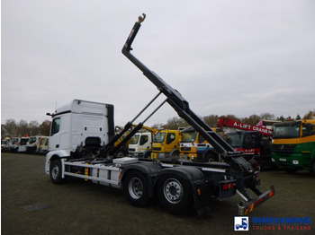 Hook lift truck Mercedes-Benz Actros 2843 6x2 Hyva container hook 20t: picture 3