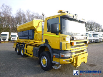 Scania P114-340 CB 6X6 RHD gritter / snow plough leasing Scania P114-340 CB 6X6 RHD gritter / snow plough: picture 2