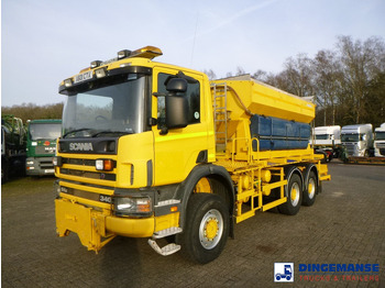 Scania P114-340 CB 6X6 RHD gritter / snow plough leasing Scania P114-340 CB 6X6 RHD gritter / snow plough: picture 1