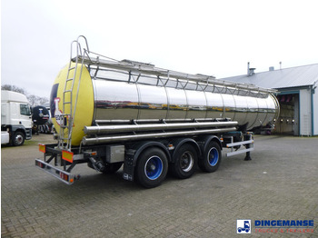Tank semi-trailer Van Hool Chemical tank inox 30 m3 / 1 comp: picture 4