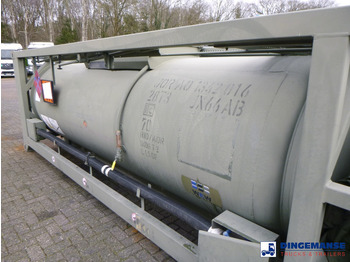 Storage tank WEW (Westerwälder Eisenwerk) Fuel (kerosene, diesel) tank container 20 ft. inox 10 m3 / 1 comp + pump: picture 5