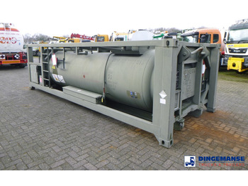 Storage tank WEW (Westerwälder Eisenwerk) Fuel (kerosene, diesel) tank container 20 ft. inox 10 m3 / 1 comp + pump: picture 4