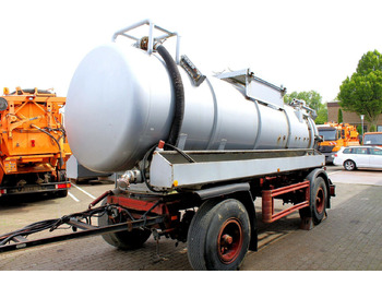 Tank trailer 2-Achs Haller 12m³ Saug u. Druck Anhänger Ex-ADR: picture 2