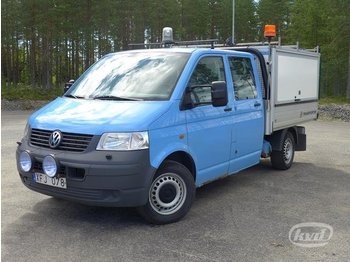 Flatbed van VW Transporter T5 2.5 TDI Pickup 4Motion DH (130hk) -06: picture 1