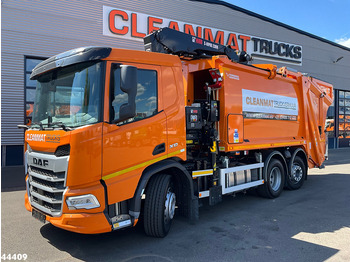 Garbage truck DAF FAN XD 340 Hiab 23 Tonmeter laadkraan: picture 2