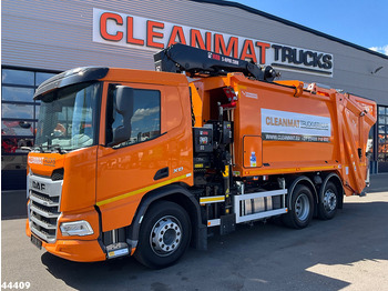 Garbage truck DAF FAN XD 340 Hiab 23 Tonmeter laadkraan: picture 3