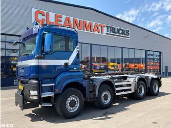 Cable system truck MAN TGS 43.440 8x8 HTS 30 Ton containersysteem + Vossebelt 20m³ container: picture 4