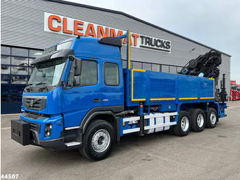 Crane truck Volvo FMX 450 8x4 Hiab 63 Tonmeter laadkraan + Fly-Jib: picture 4
