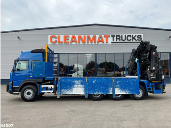 Crane truck Volvo FMX 450 8x4 Hiab 63 Tonmeter laadkraan + Fly-Jib: picture 5