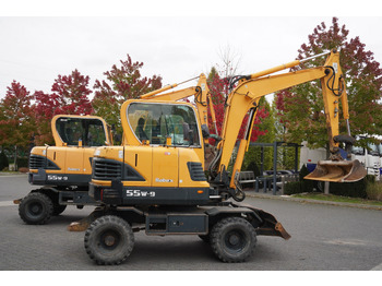 Wheel excavator Hyundai Robex 55W-9 Wheeled Excavator 5.5t / 2 unit: picture 4