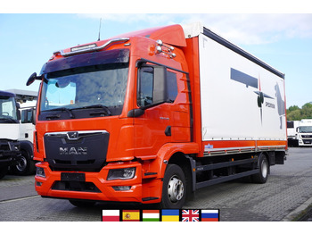 Curtainsider truck MAN TGM 15.290
