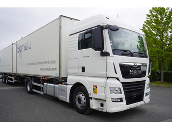 Box truck MAN TGX 18.430 / 18 EPAL box / Fruehauf 18 EPAL box trailer / 2021: picture 5