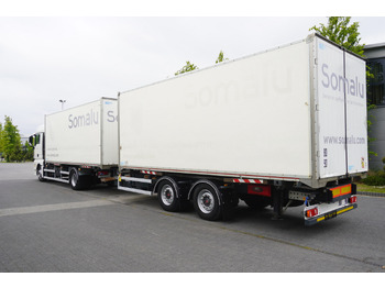 Box truck MAN TGX 18.430 / 18 EPAL box / Fruehauf 18 EPAL box trailer / 2021: picture 3