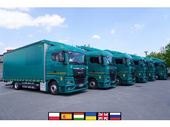 Curtainsider truck MAN TGX 18.470