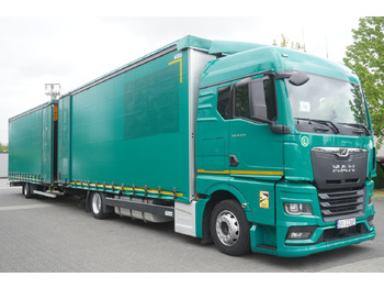Curtainsider truck MAN TGX 18.470 / Trailer 19 EPAL / Curtainsider 19 EPAL / 2022 / Retarder / 15 units: picture 3