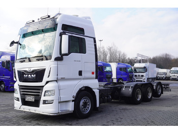 Cab chassis truck MAN TGX 35.580 E6 8x4/4 - 8.8m chassis frame: picture 2 Cab chassis truck MAN TGX 35.580 E6 8x4/4 - 8.8m chassis frame: picture 2
