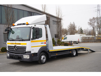Autotransporter truck MERCEDES-BENZ Atego 818 / E6 / NEW GALVANIZED tow truck: picture 2