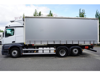 Container transporter/ Swap body truck MERCEDES-BENZ Mercedes-Benz Actros 2545 6×2 MP5 / ADR AT / Curtainsider 18 EPAL: picture 2
