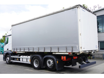 Container transporter/ Swap body truck MERCEDES-BENZ Mercedes-Benz Actros 2545 6×2 MP5 / ADR AT / Curtainsider 18 EPAL: picture 3