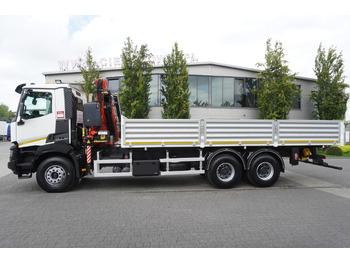 Tipper, Crane truck RENAULT K380 6×4 / FASSI F175 crane 7.85 t / 120 thousand km! / 2-sided tipper: picture 5 Tipper, Crane truck RENAULT K380 6×4 / FASSI F175 crane 7.85 t / 120 thousand km! / 2-sided tipper: picture 5