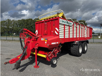Self-loading wagon 2013 Poettinger Jumbo 7210 D T/A Drawbar Silage Wagon: picture 2