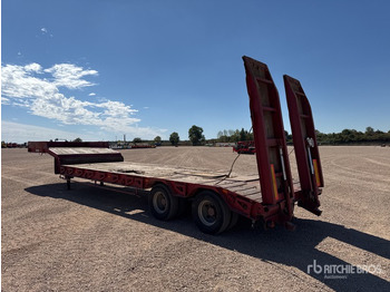 Low loader semi-trailer 1989 Castera RSTP25 T/A Semi-Remorque Porte-Engins ... Lowboy Trailer: picture 4
