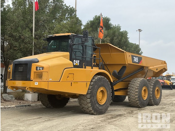 Articulated dumper CATERPILLAR 745