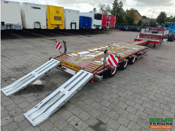 Low loader semi-trailer Broshuis E-2190/27 3-Assen SAF - SemiDieplader - Uitschuifbaar 4.57m - Verbreedbaar  - Twistlocks - Oprijplaten - 11/2025 APK: picture 2
