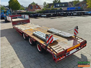 Low loader semi-trailer Broshuis E-2190/27 3-Assen SAF - SemiDieplader - Uitschuifbaar 4.57m - Verbreedbaar  - Twistlocks - Oprijplaten - 11/2025 APK: picture 4