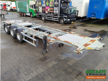 Container transporter/ Swap body semi-trailer Burg BPO 12 27 3-Assen BPW Trommelremmen - ADR 20-30FT TANK/SWAP (O1254): picture 4