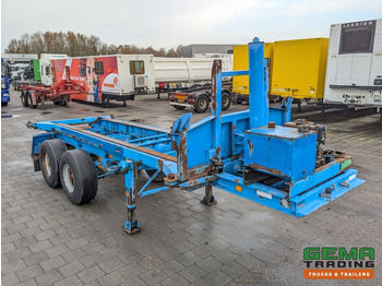 Container transporter/ Swap body semi-trailer Renders ROC 12-20CK 2-Assen BPW 20FT Kiepchassis - Hatz Dieselmotor - Trommelremmen - Luchtvering  (O2086): picture 3