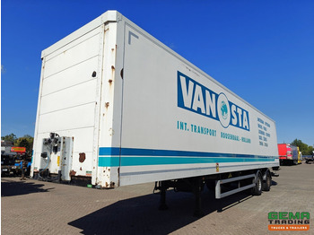Closed box semi-trailer