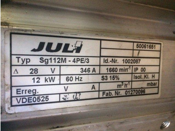 Engine and parts for Material handling equipment Electrical motor for jungheinrich: picture 3