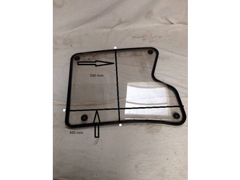 Window and parts for Material handling equipment Plastic roof pane for Linde H40-50, series 394: picture 2