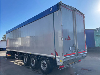 Walking floor semi-trailer Stas S300ZX 10.5M 70m3 Agrar Liftas SAF Agri: picture 3